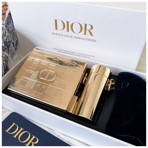 dior dior rouge dior minaudiere limited edition lipstick case|dior minaudiere clutch.